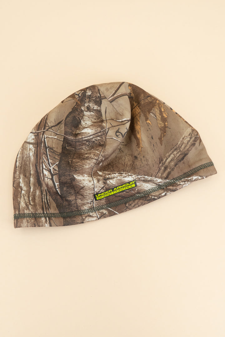 AUCTION under armour camo neon green beanie (os)- JASON