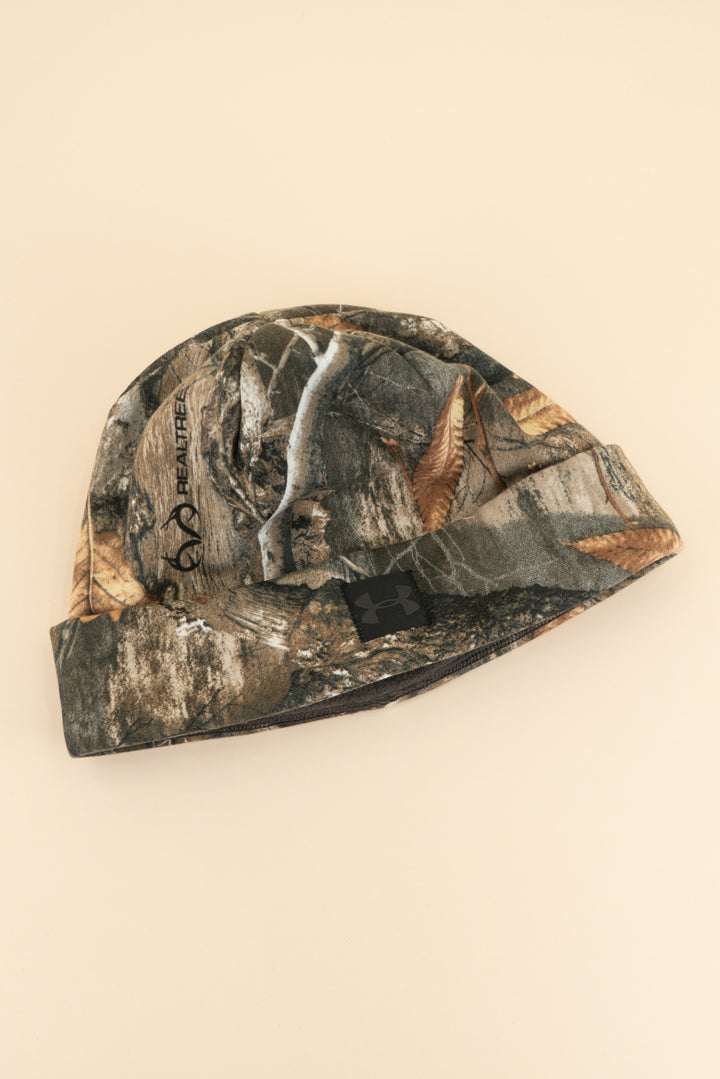 AUCTION under armour camo fleece beanie (os)- JASON