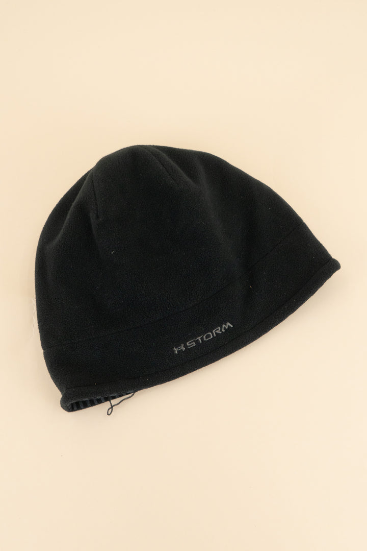 AUCTION under armour all black fleece beanie (os)- JASON