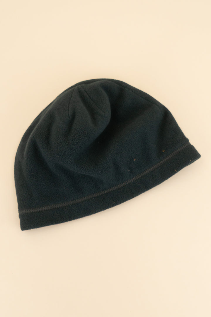 AUCTION under armour dark grey red logo fleece beanie (os)- JASON