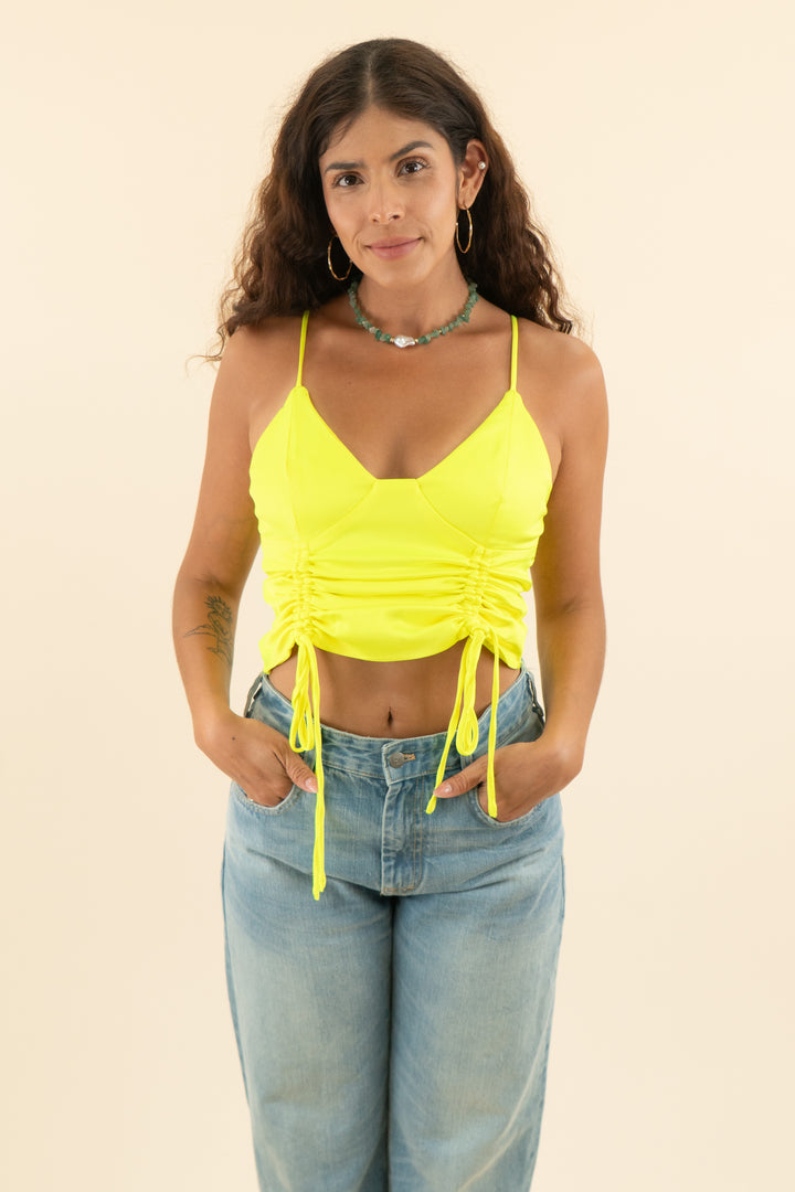 AUCTION nbd highlighter yellow top (m)