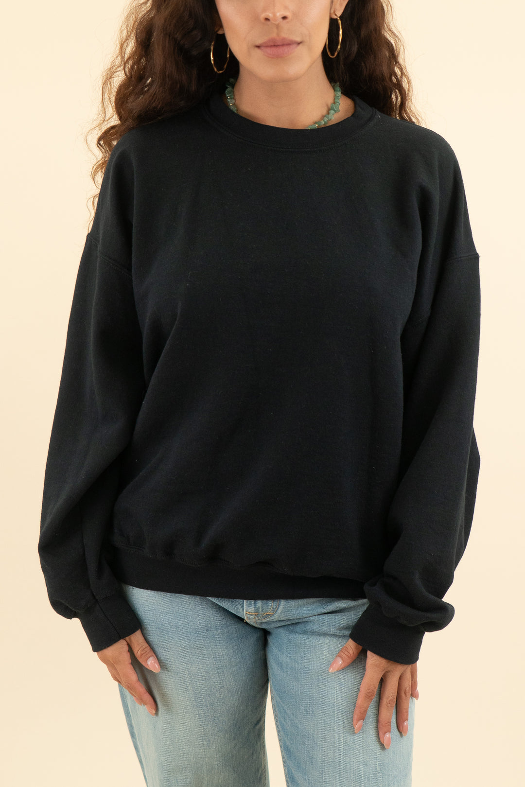 AUCTION missy empire black crewneck sweatshirt (12)