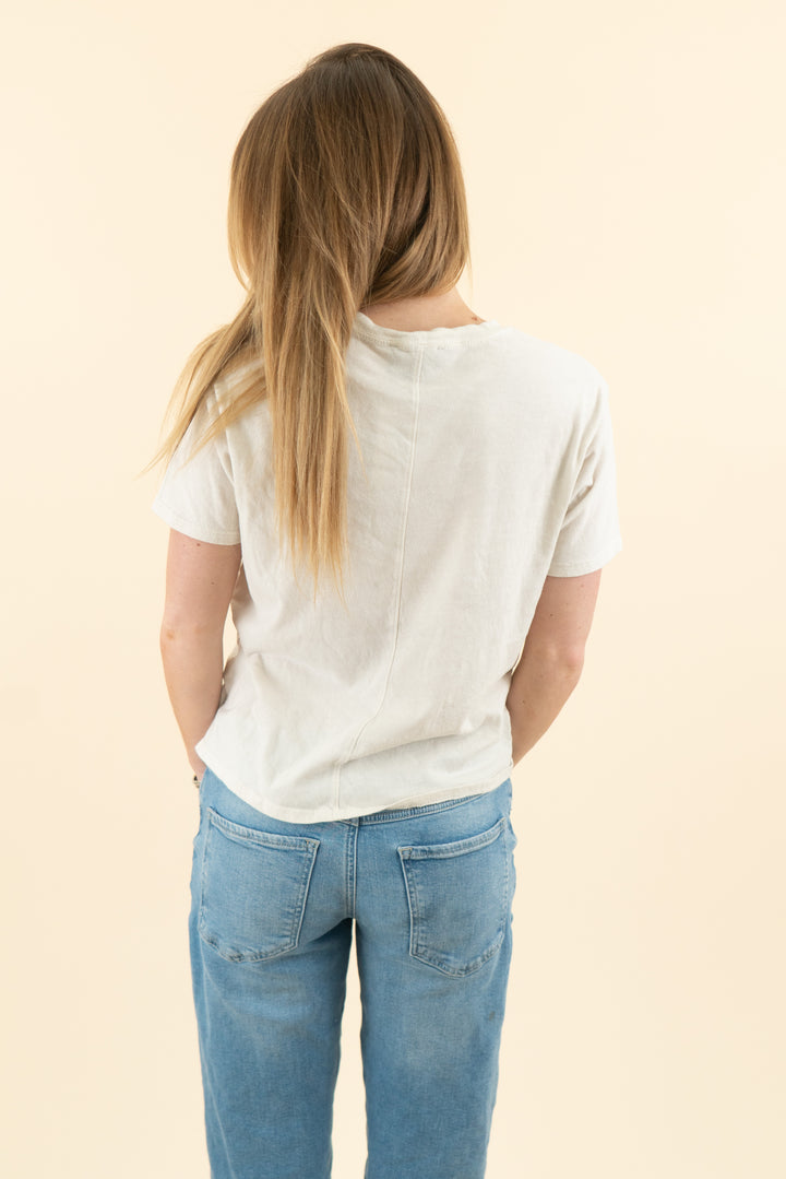 david lerner cream barbados tee (s; retail $70)