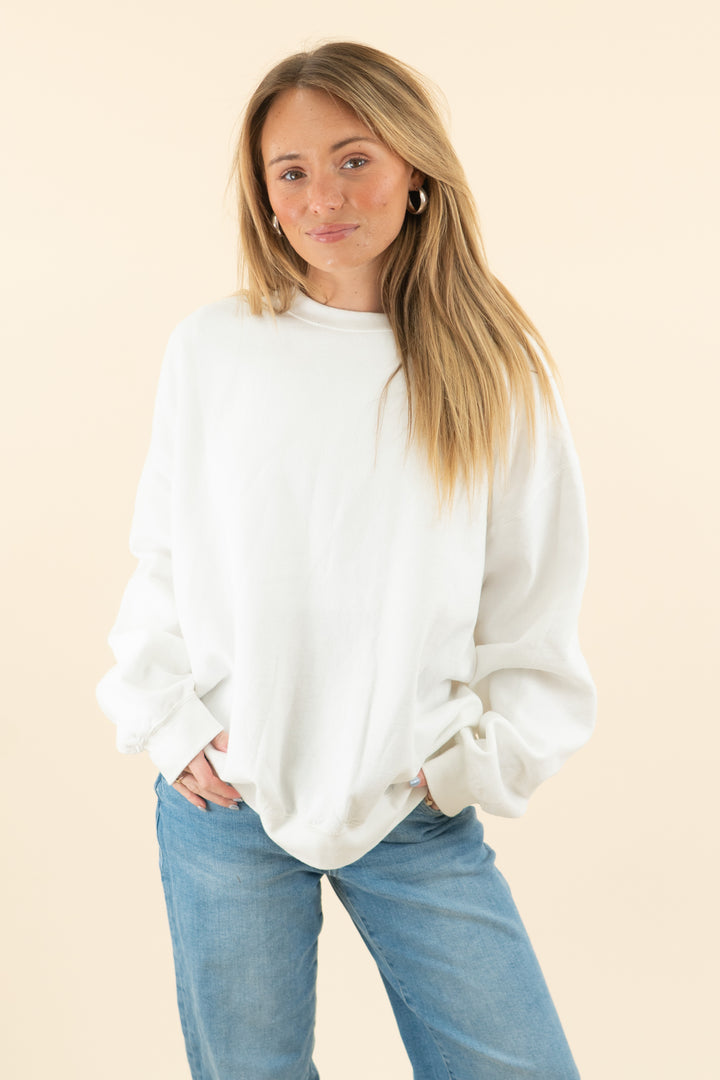 AUCTION missy empire white lightning bolt crewneck sweatshirt (8)