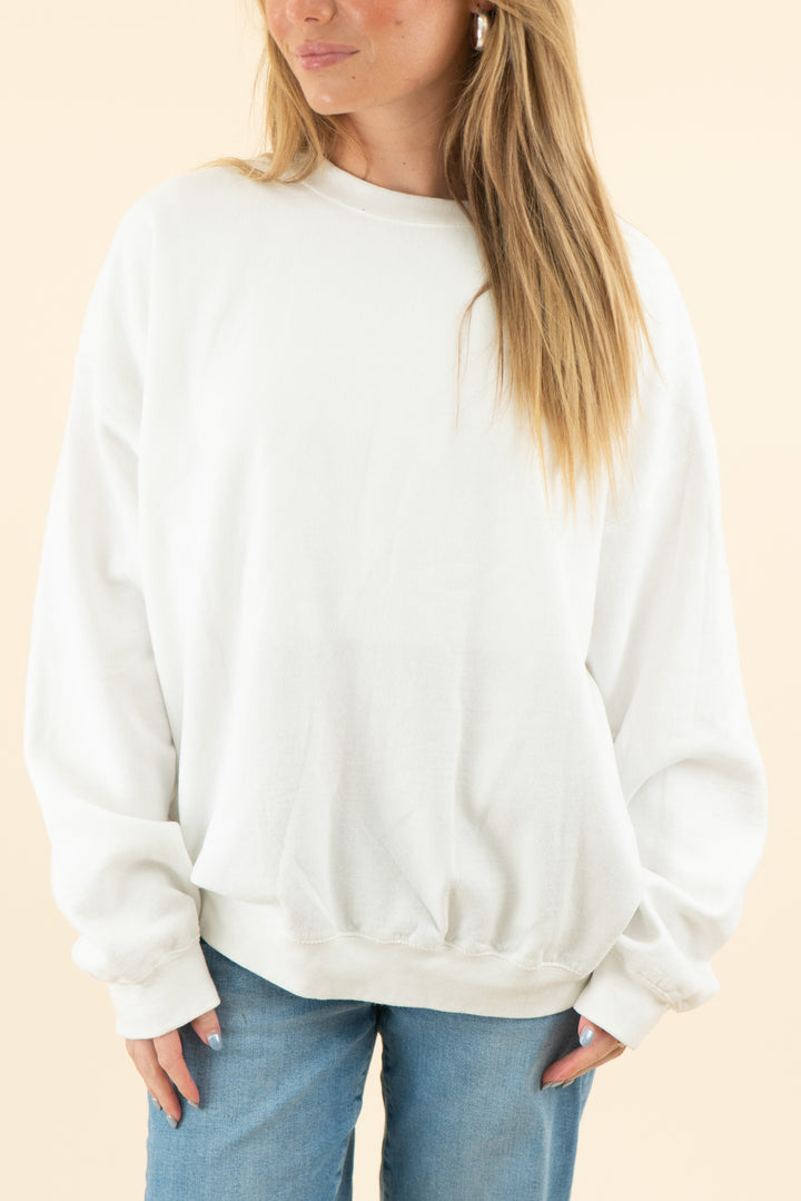 AUCTION missy empire white lightning bolt crewneck sweatshirt (8)