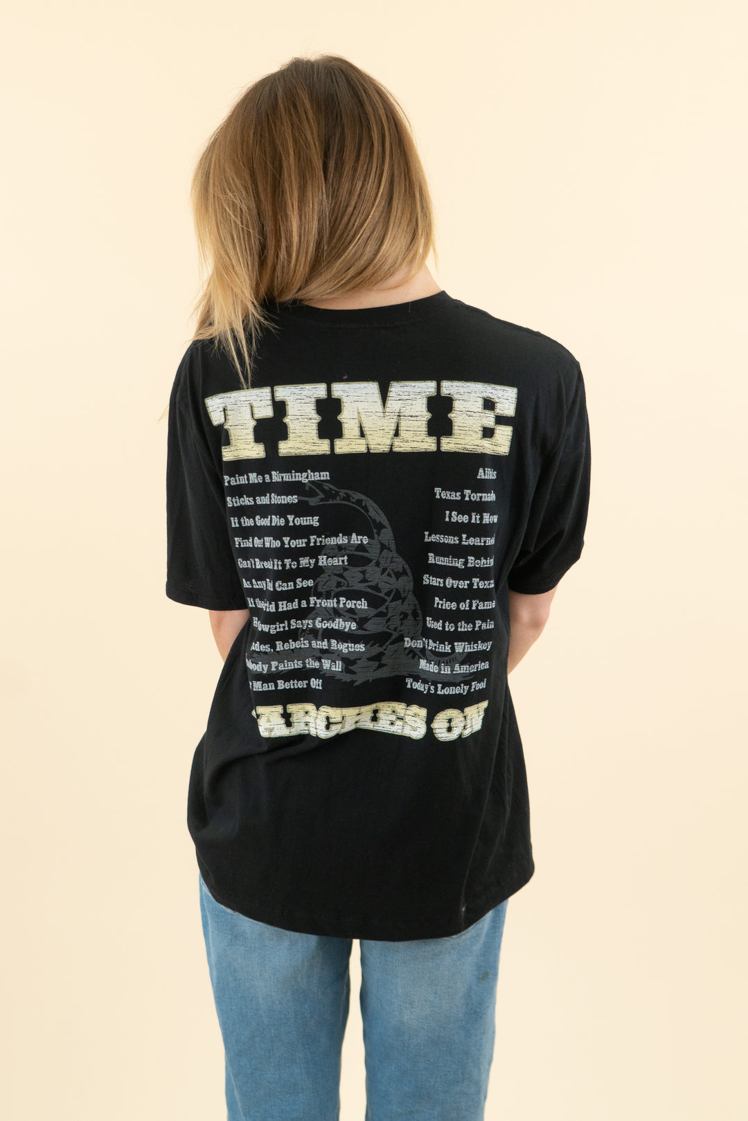 tracy lawrence black concert tee (l)