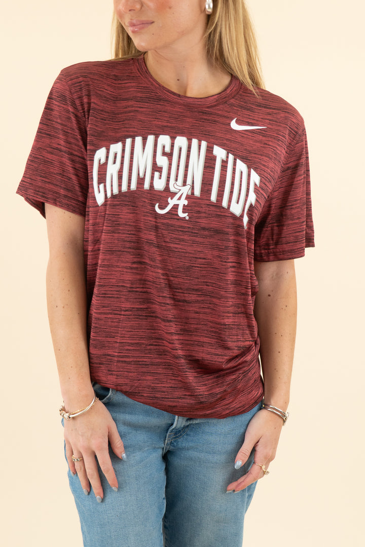 AUCTION the nike tee crimson and black crimson tide tee (s)