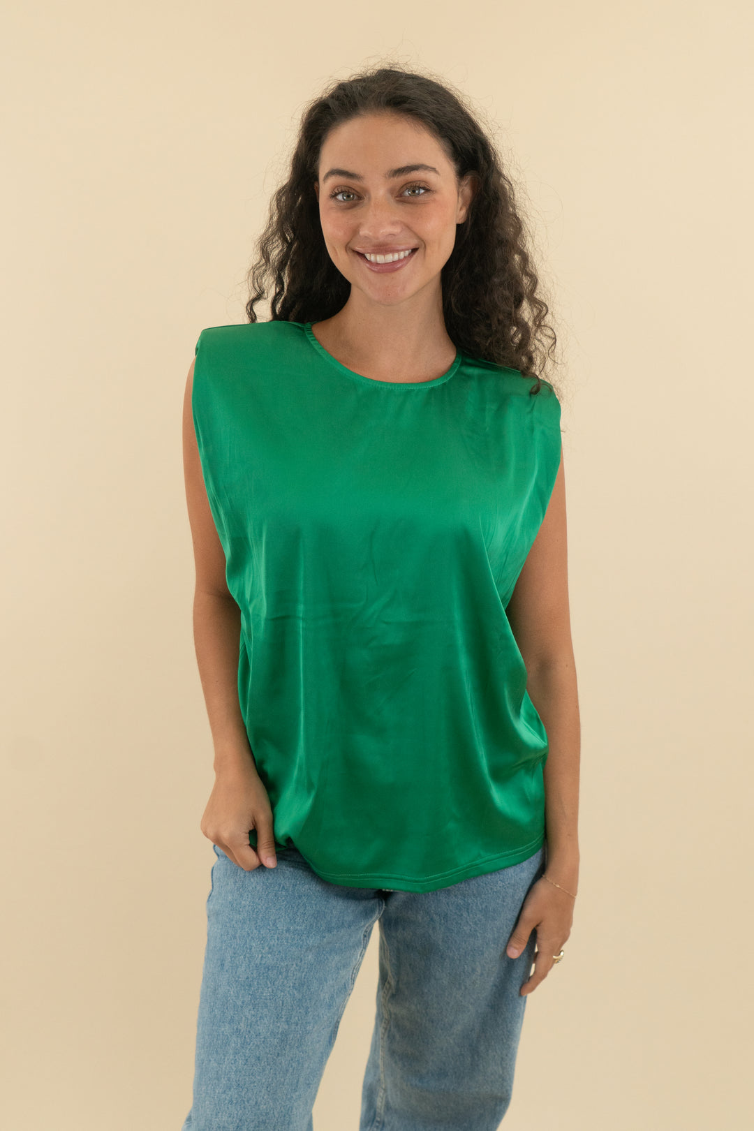 sugar lips green top nwt (s; retail $49)
