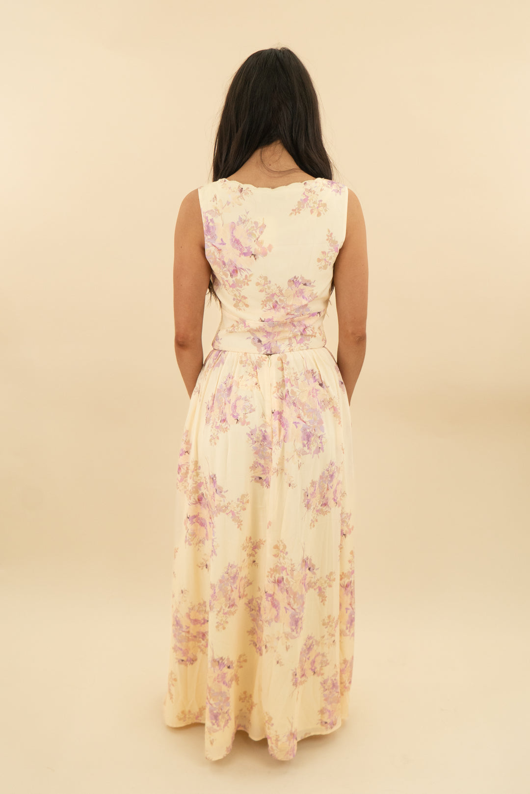 *AUCTION* petal & pup yellow floral top and skirt set (US2-4)