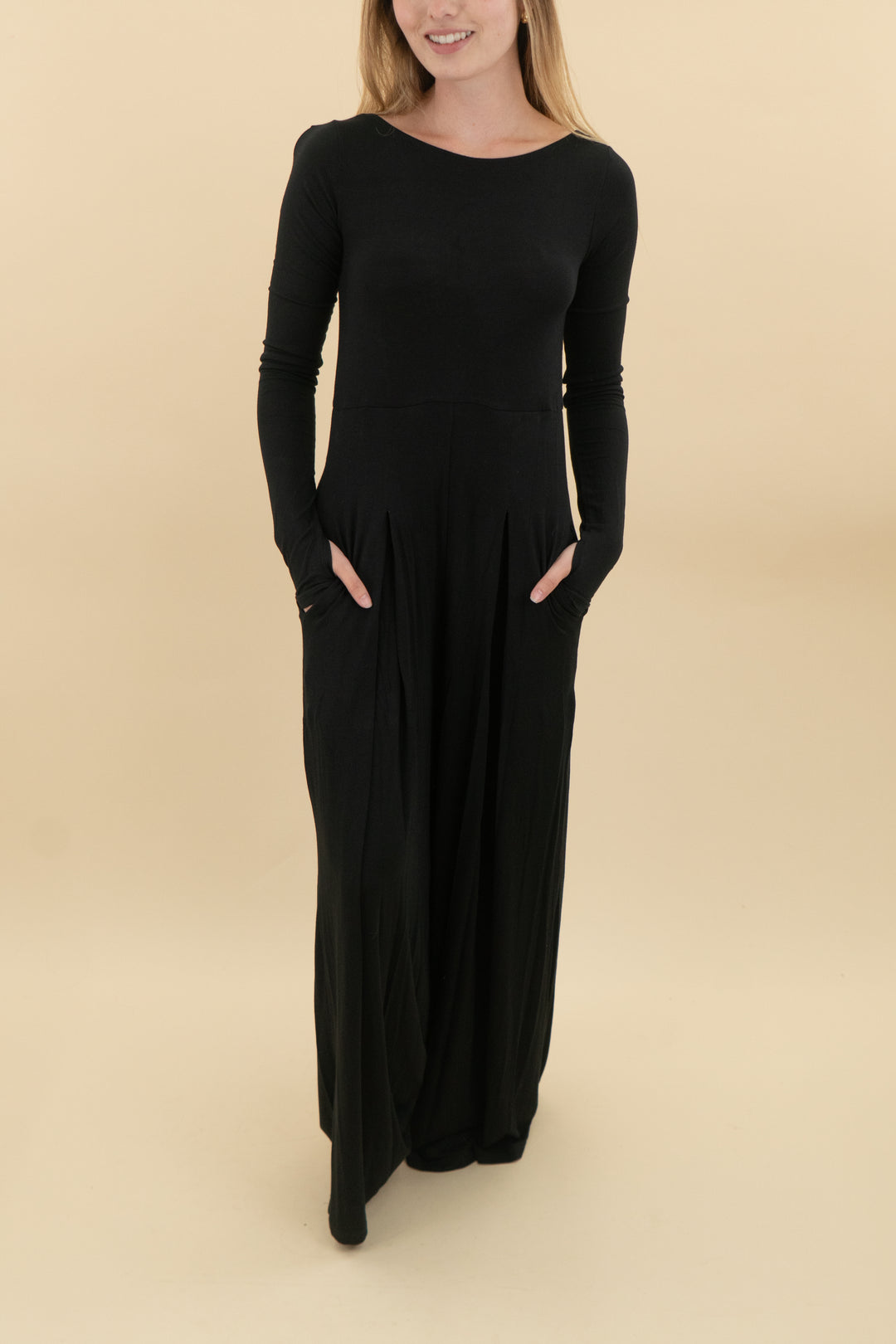 blogilates black jumpsuit nwt (s; retail $80)