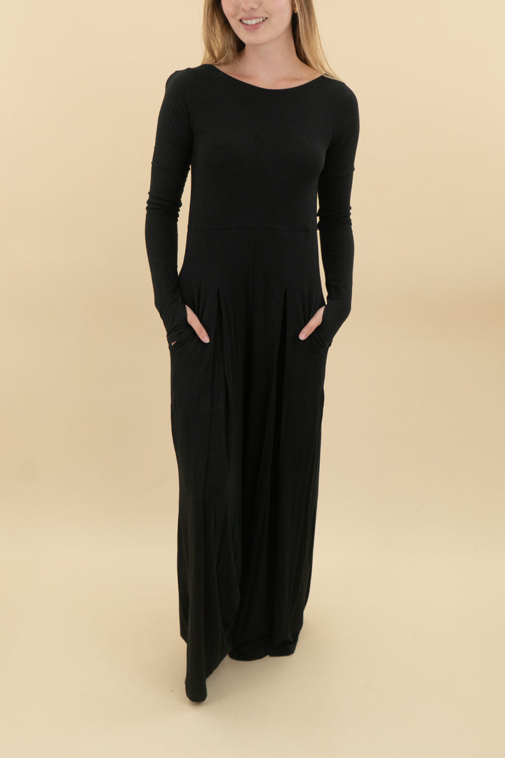 blogilates black jumpsuit nwt (s; retail $80)