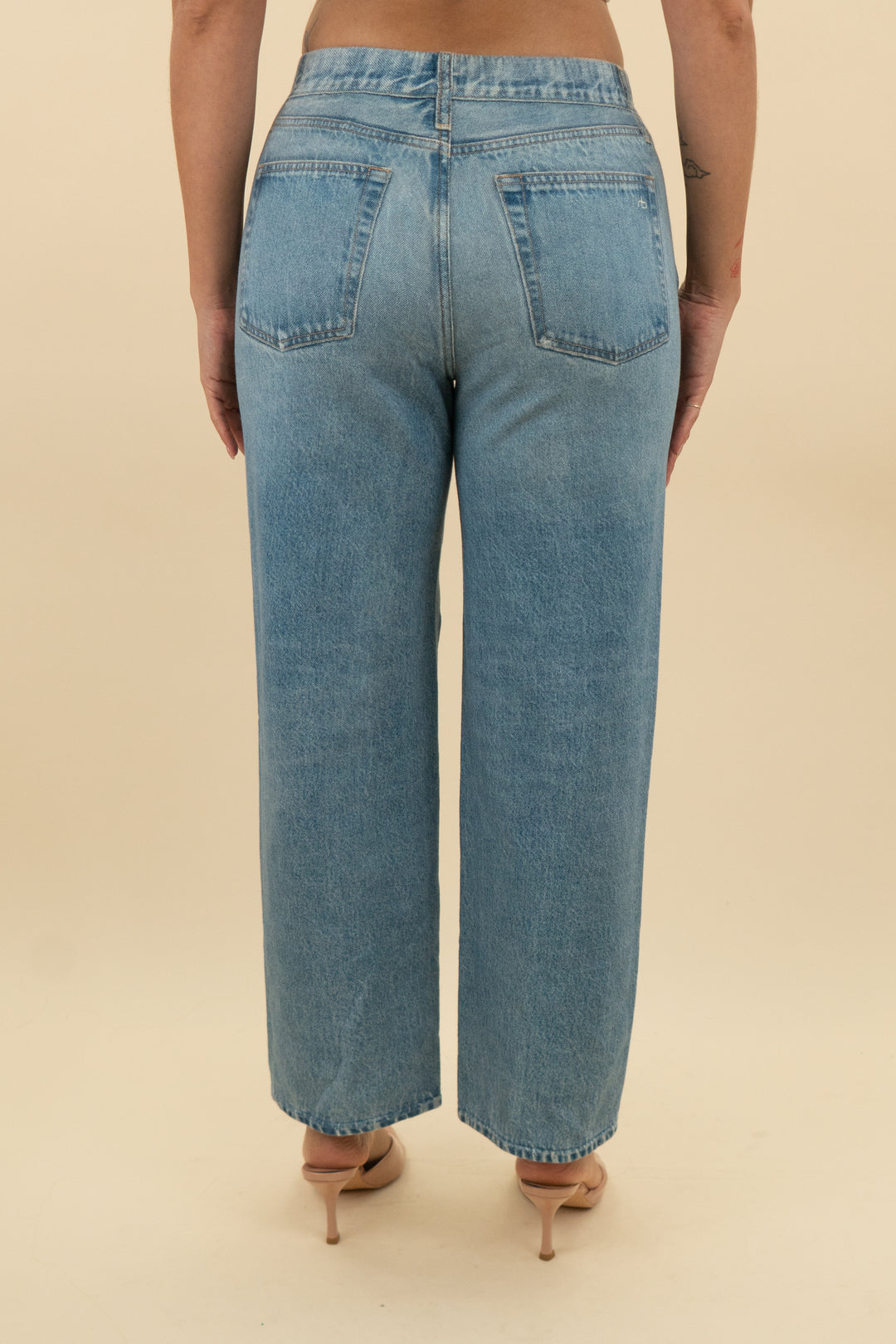 rag & bone denim printed pants (s; retail $198)