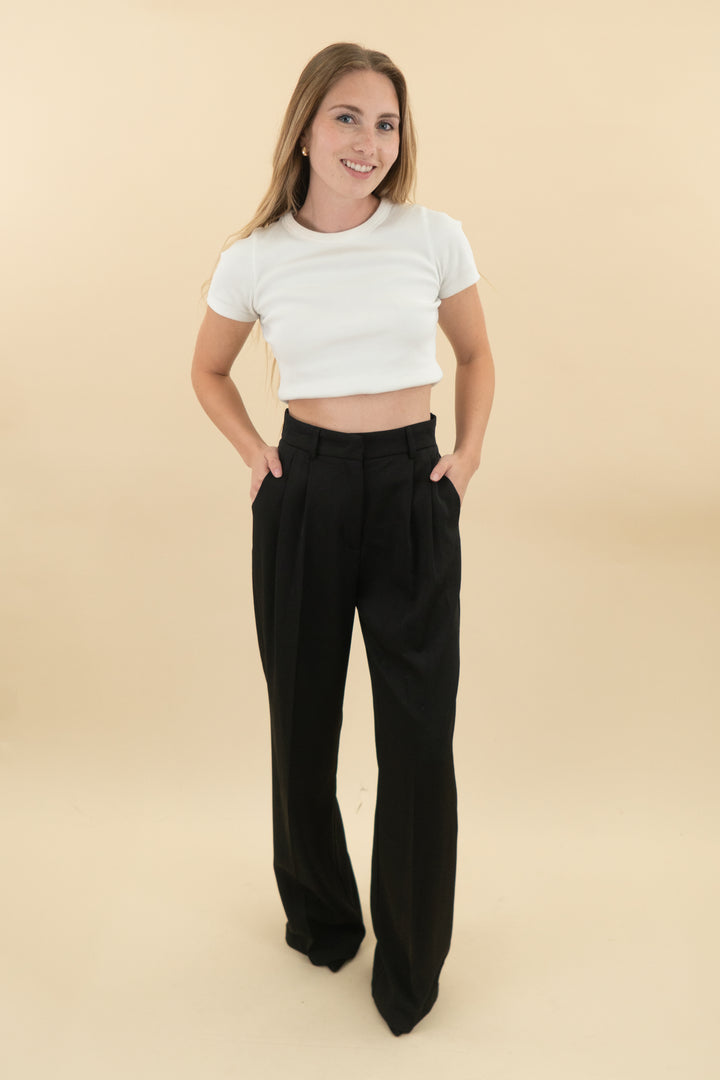 funyyzo black trouser pants (xs; retail $48)