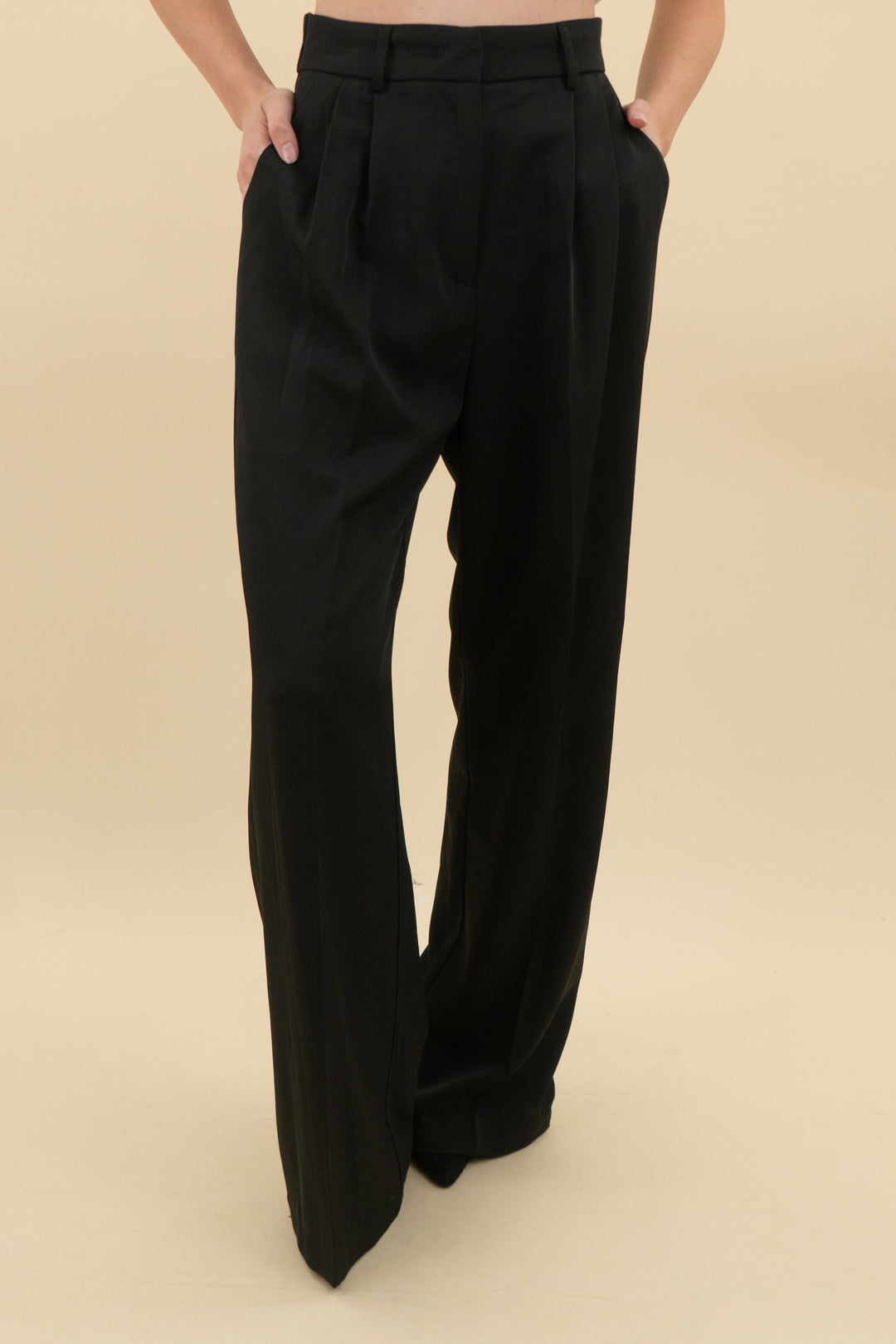 funyyzo black trouser pants (xs; retail $48)