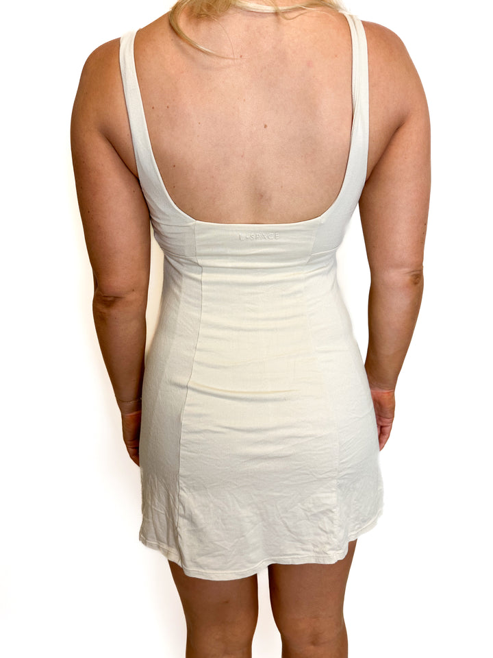 L*SPACE Tan Exercise Dress (S)