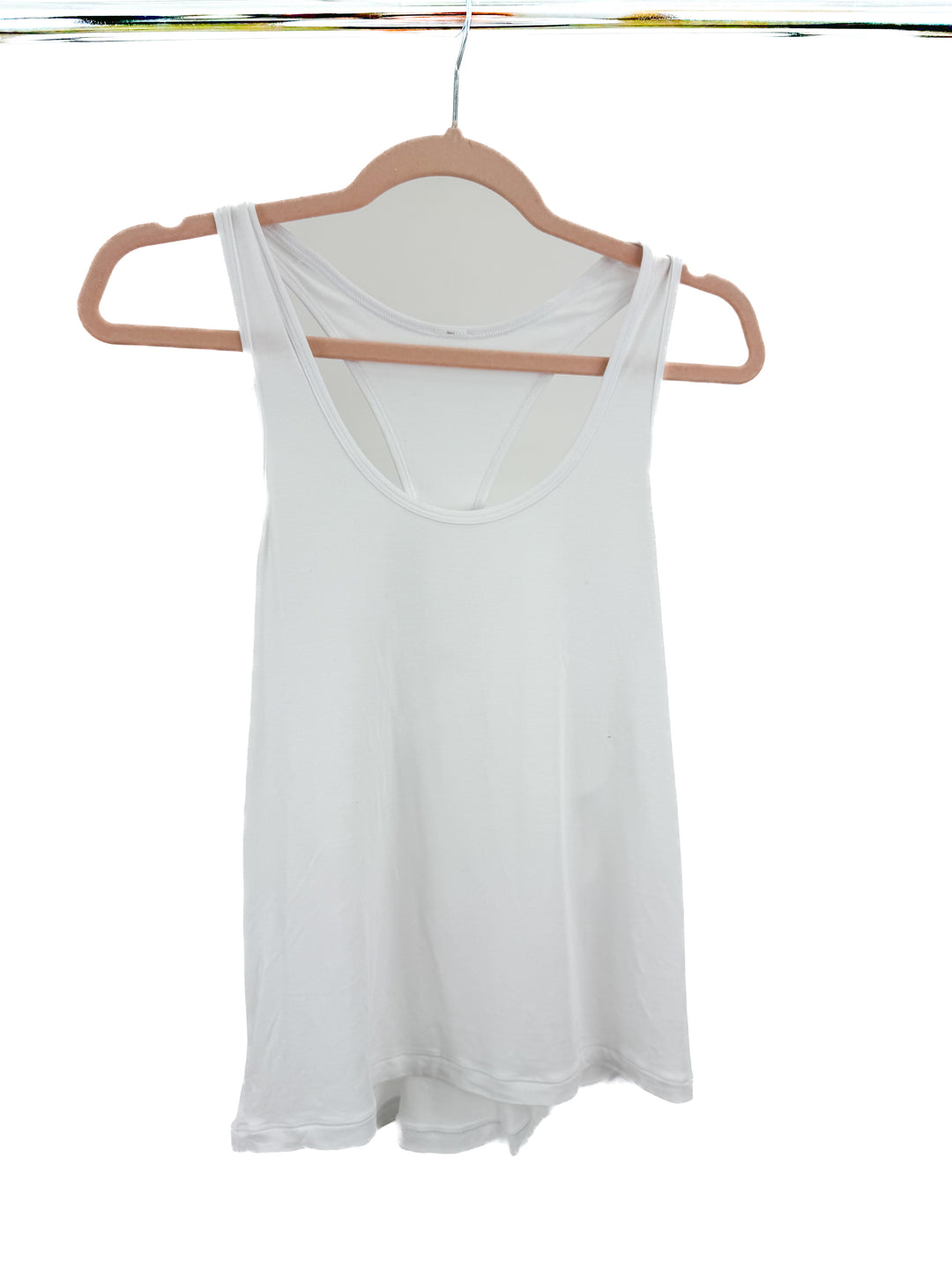 Alo All Day Tank in White (S; retail $58)