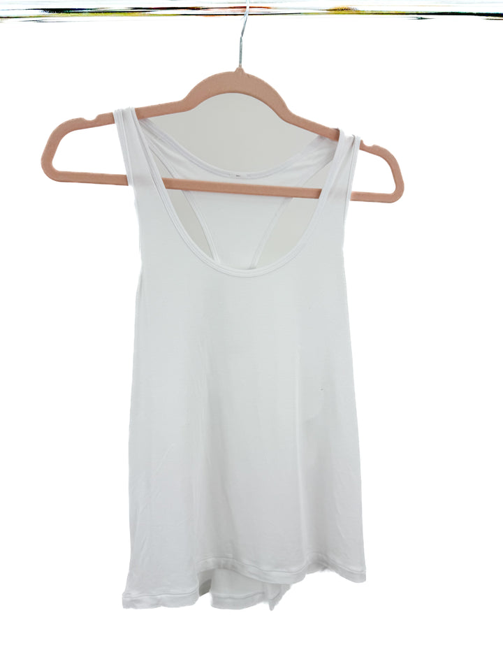 Alo All Day Tank in White (S; retail $58)