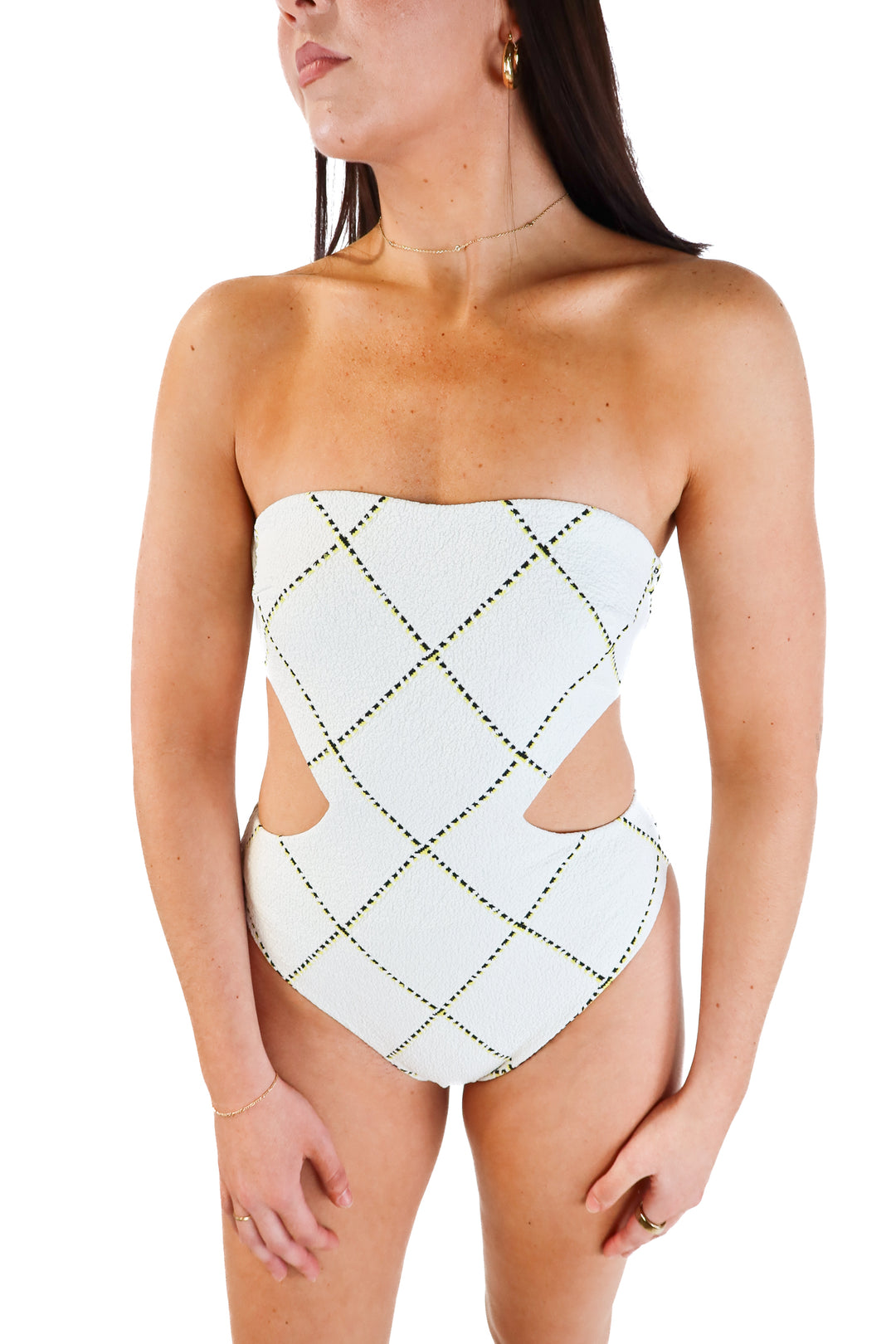 Devon Windsor Giselle One-Piece Swimsuit NWT (M; retail $165)