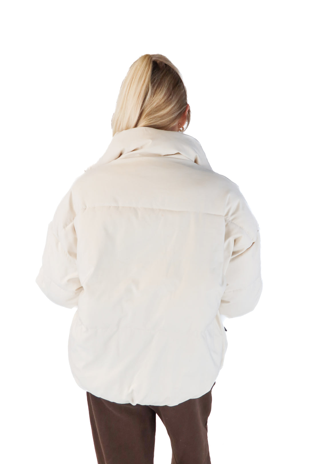merokeety cream puffer jacket (S; retail $71)