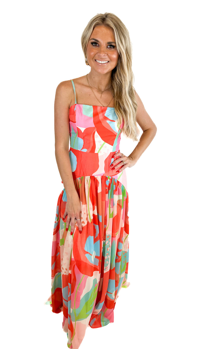 Hutch Floral Print Maxi Dress NWT (0)