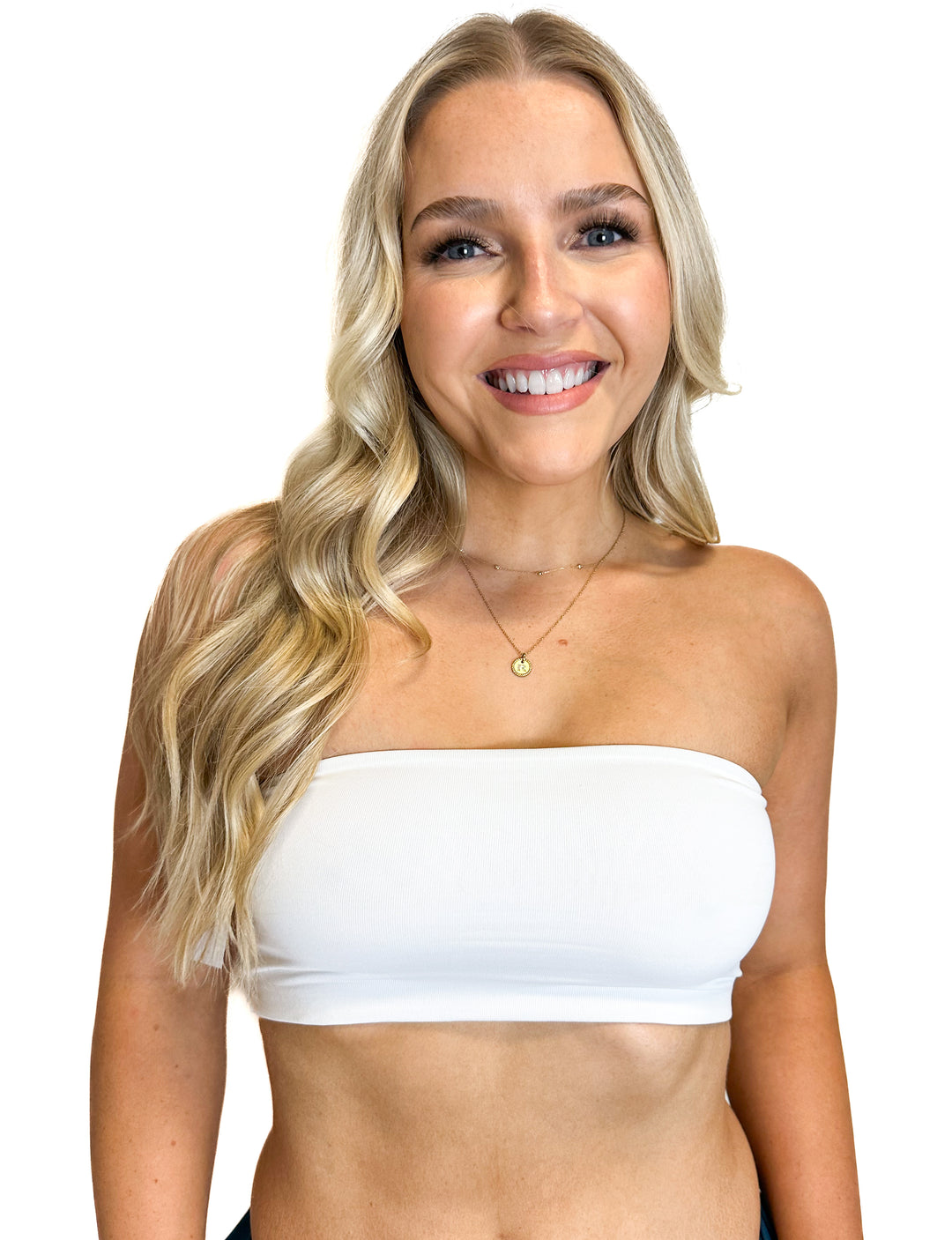 Aritzia White Bandeau Contour Bra NWT (XS)