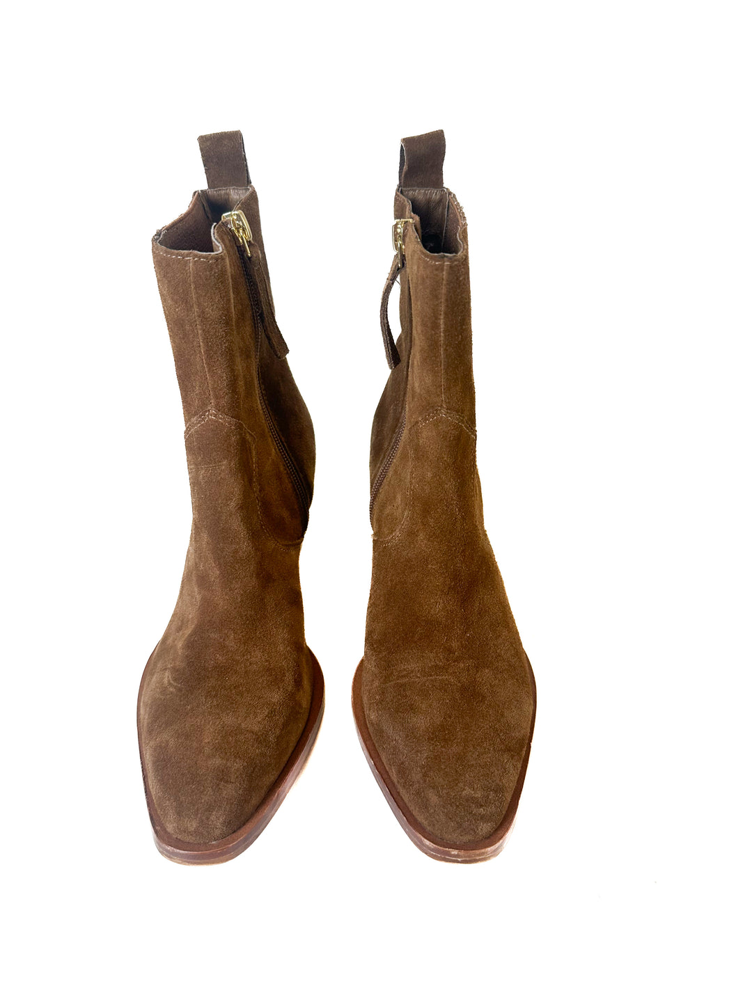 Abercrombie Brown Suede Ankle Boots (7)
