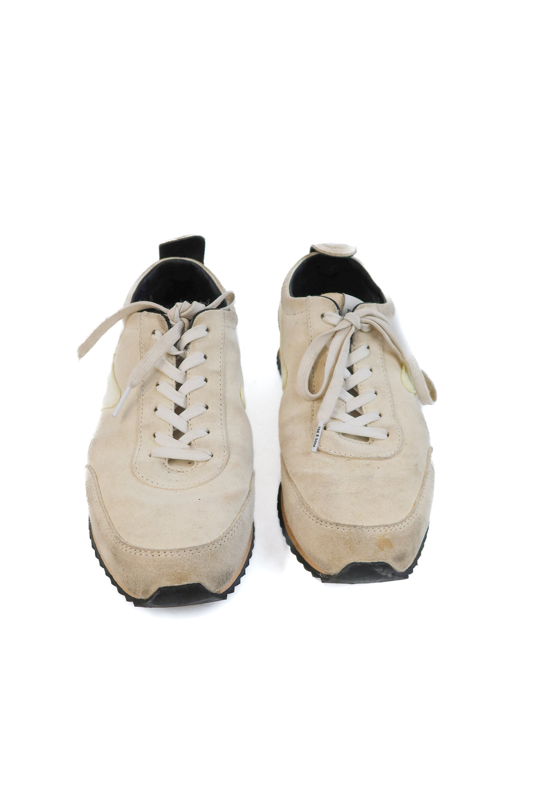 Rag & bone neutral suede sneakers (40/ US9.5-10; retail $278)