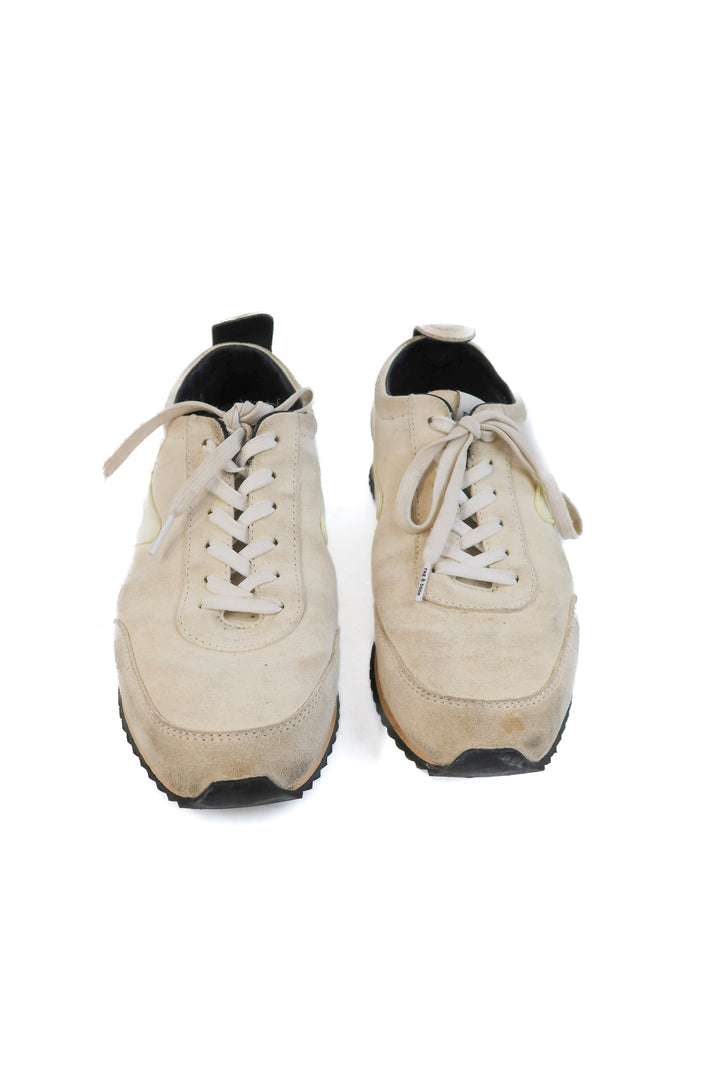 Rag & bone neutral suede sneakers (40/ US9.5-10; retail $278)