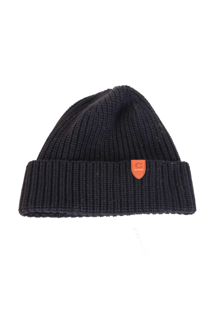 coach black beanie NWT (retail $95)
