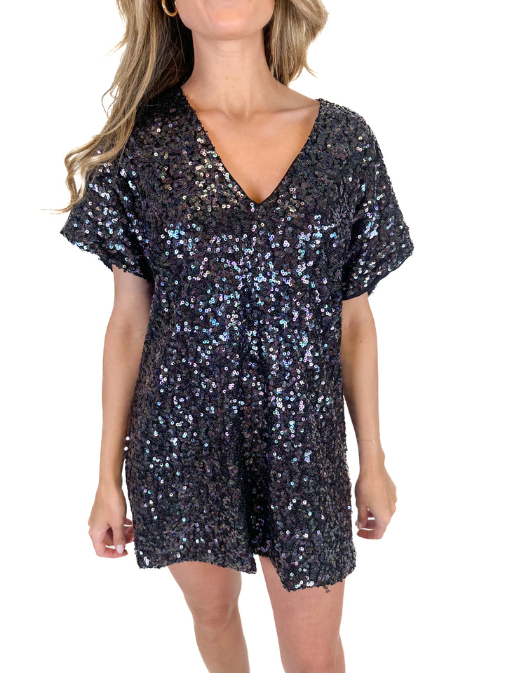 By Together Sequined Mini Dress (S)