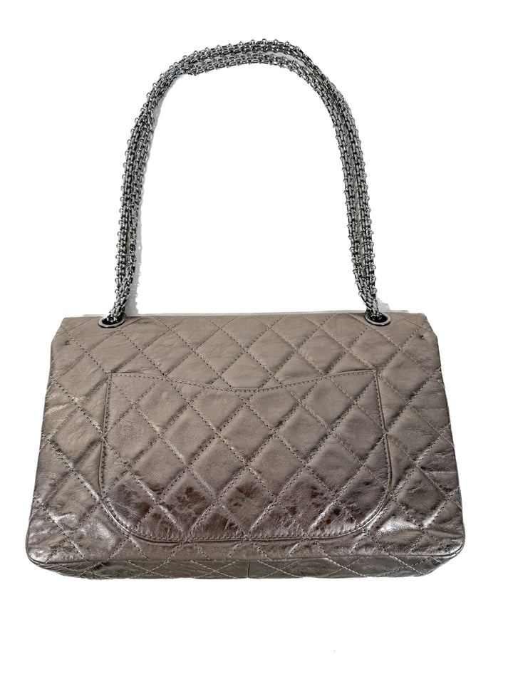 Chanel Metallic Reissue 226 Double Flap Bag (retail $11,700)