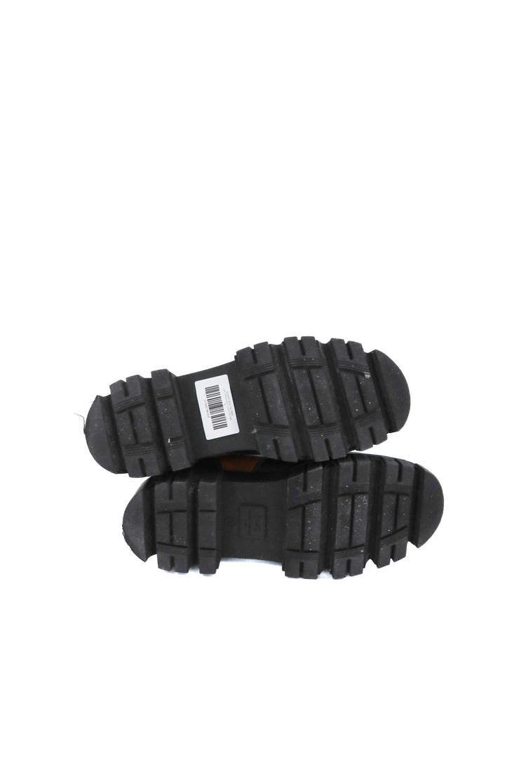 marc fisher brown chunky boot (9; retail $159)