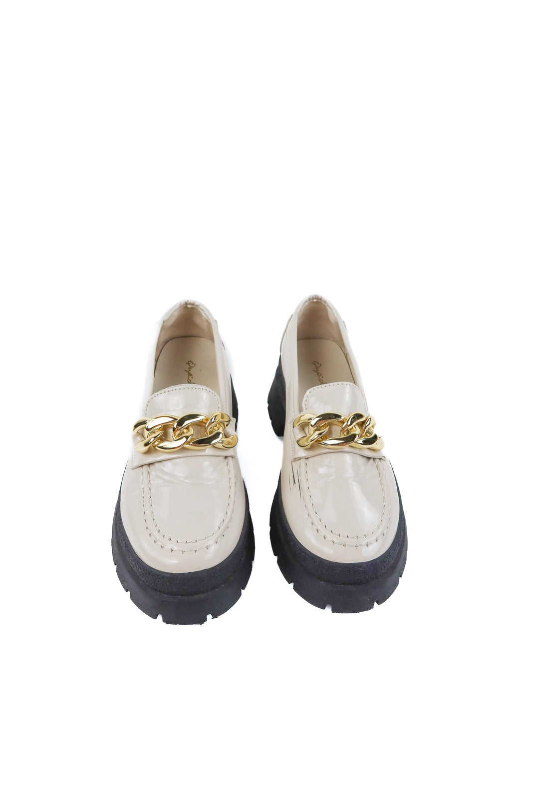qupid cream patent platform loafers (8)