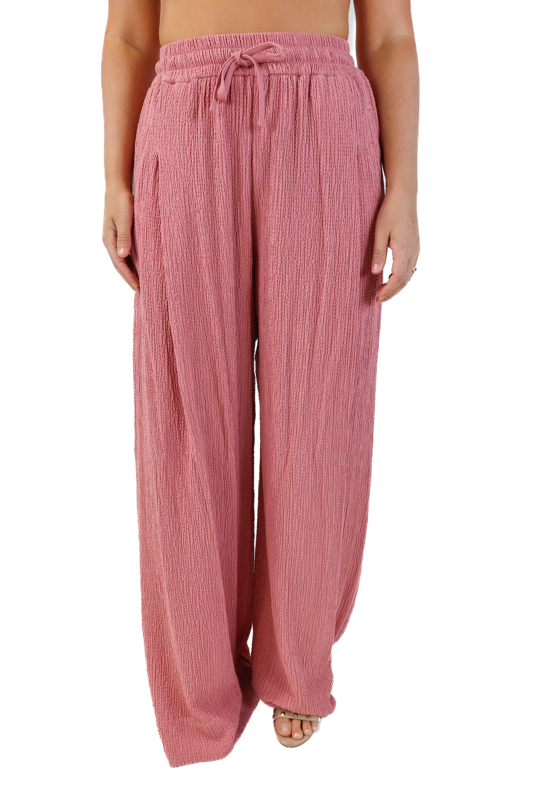 Essentiel antwerp crinkle pant (8; retail $330)