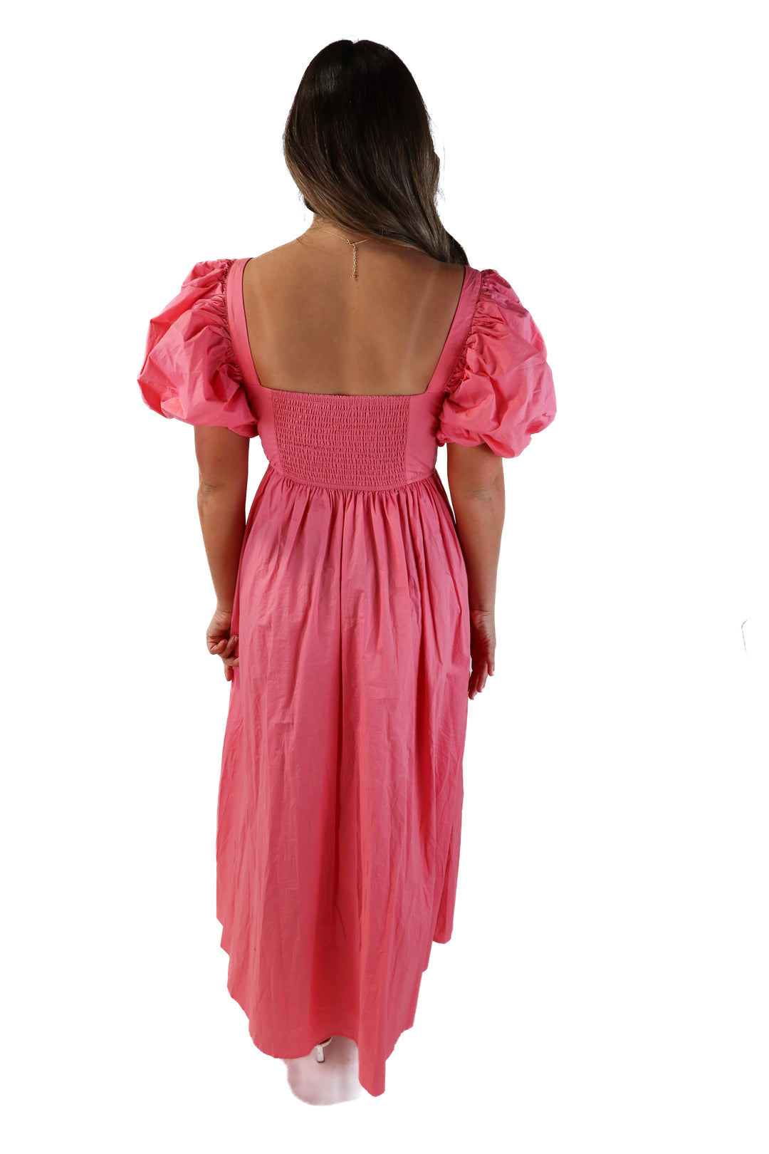 Showpo pink corset maxi dress (6; retails for $99)