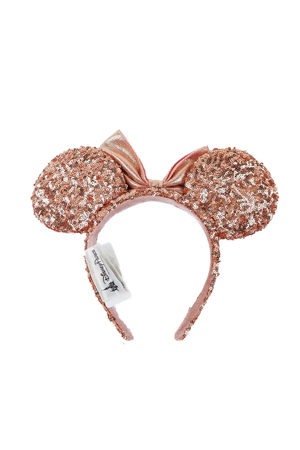 Official disney rose gold minnie ears