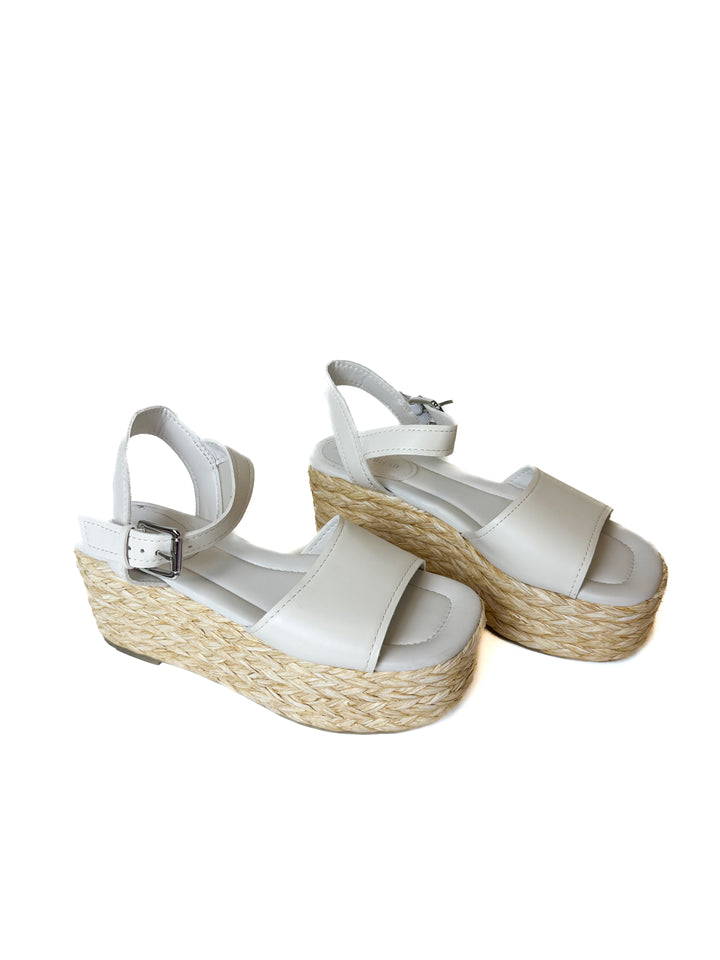 Marc Fisher Cream Platform Sandals (7)
