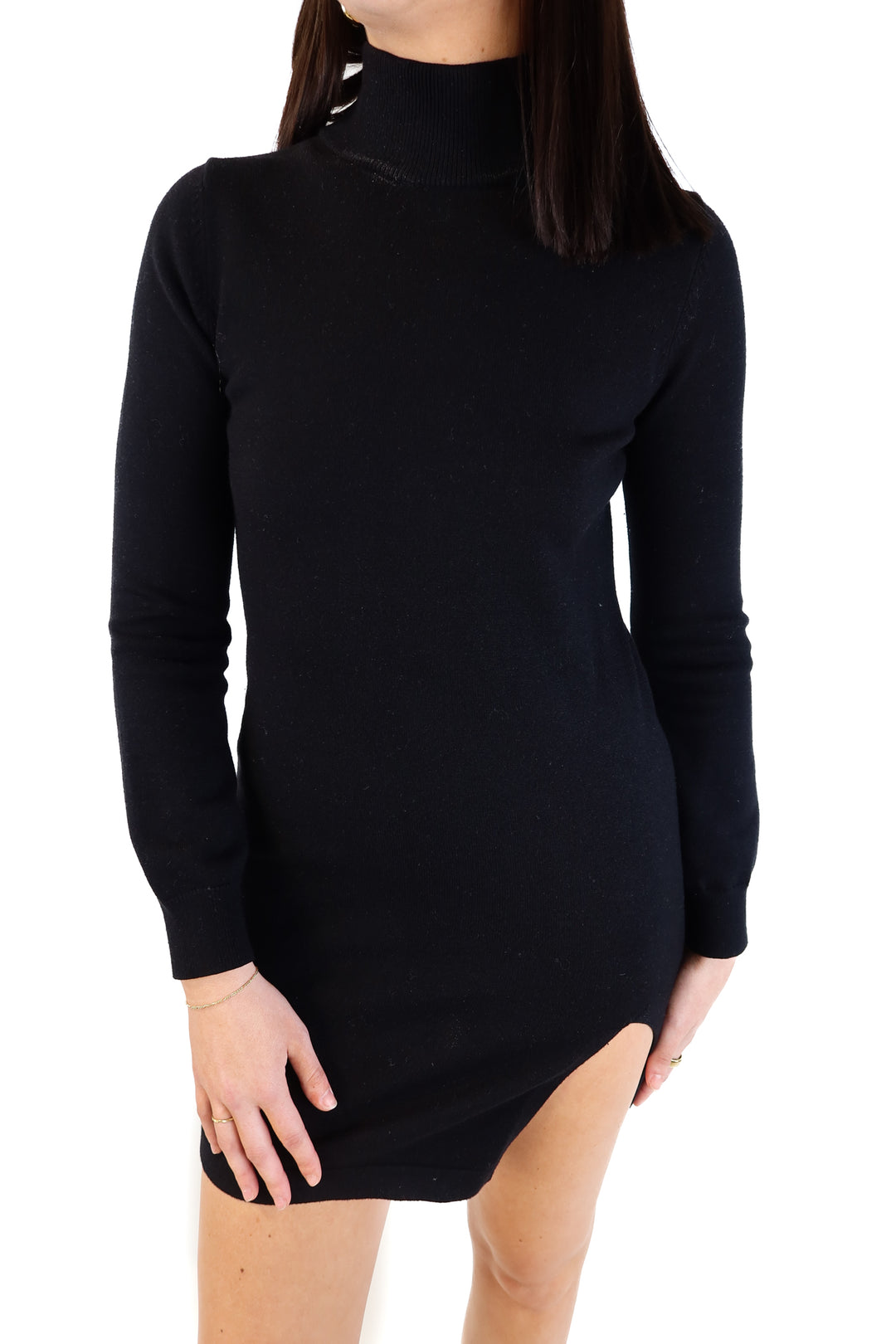 Lovers & Friends Black Knit Dress NWT (M; retail $228)