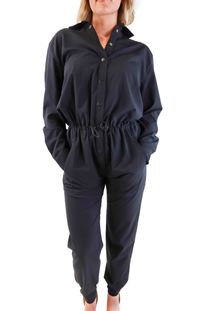 925 Black Jumpsuit (M)