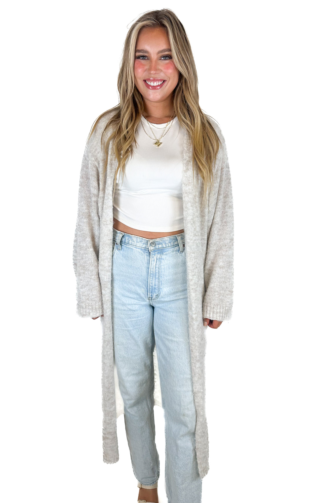 Anthropologie Solid Long Cardigan Sweater (O/S)