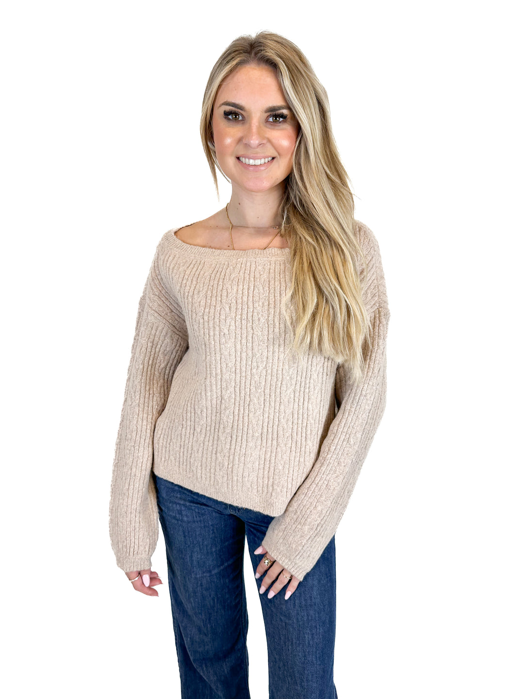 Tularosa Cable Heavyweight Sweater (S)