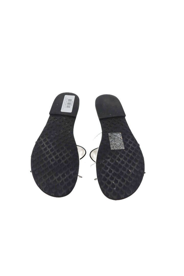 h&m cream buckle sandals (39)