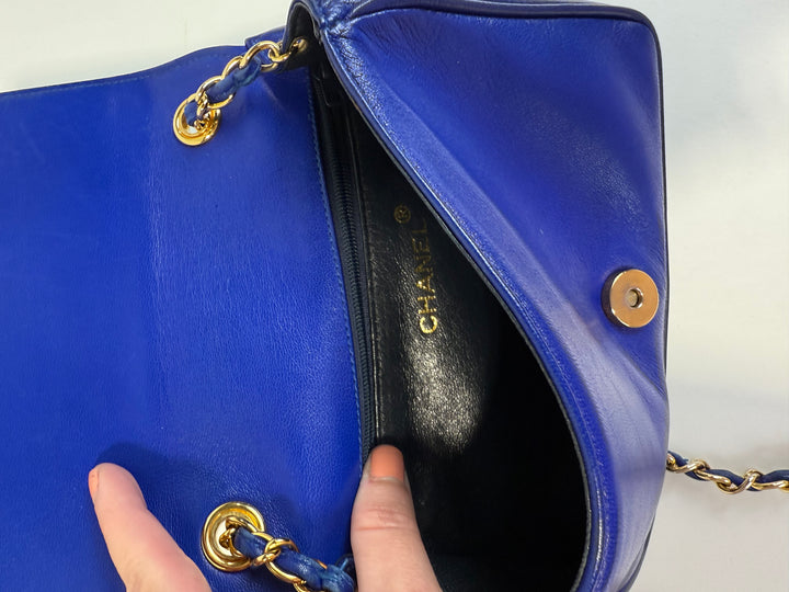 Chanel Lambskin CC Mania Full Flap Bag (vintage)