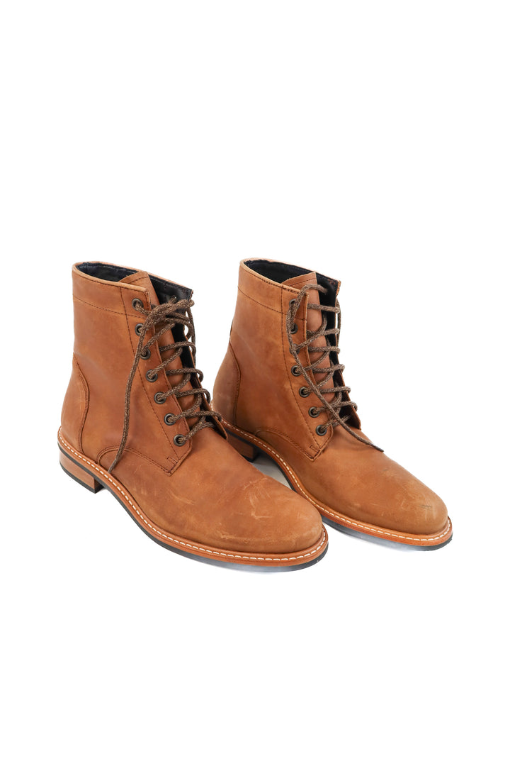 Nisolo brown leather boots NWOT (9; retail $280)