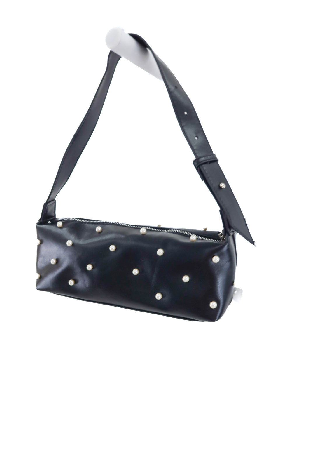 petal + pup black pearl shoulder bag