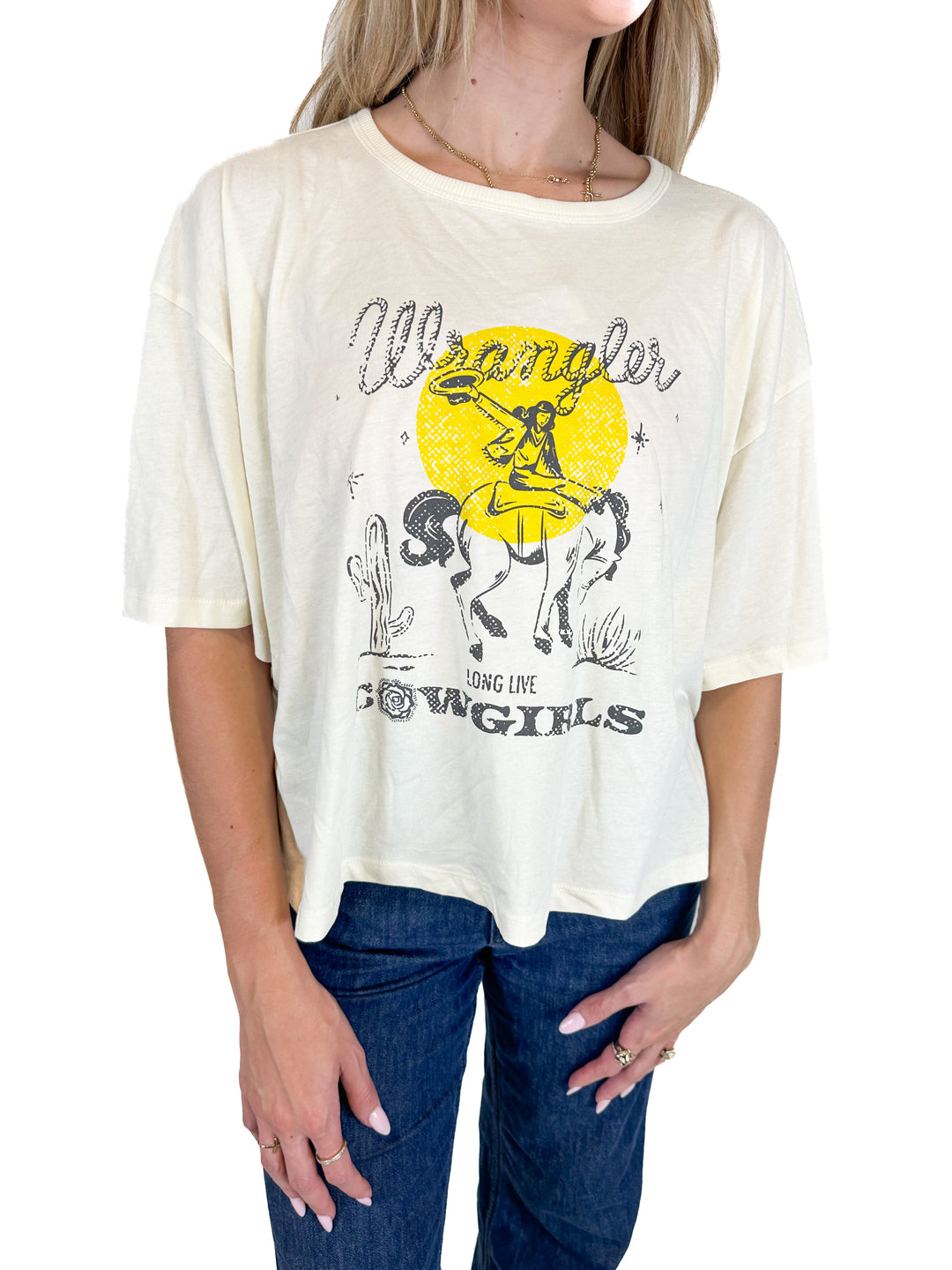 Wrangler Long Live Cowgirls T-Shirt NWT (M)