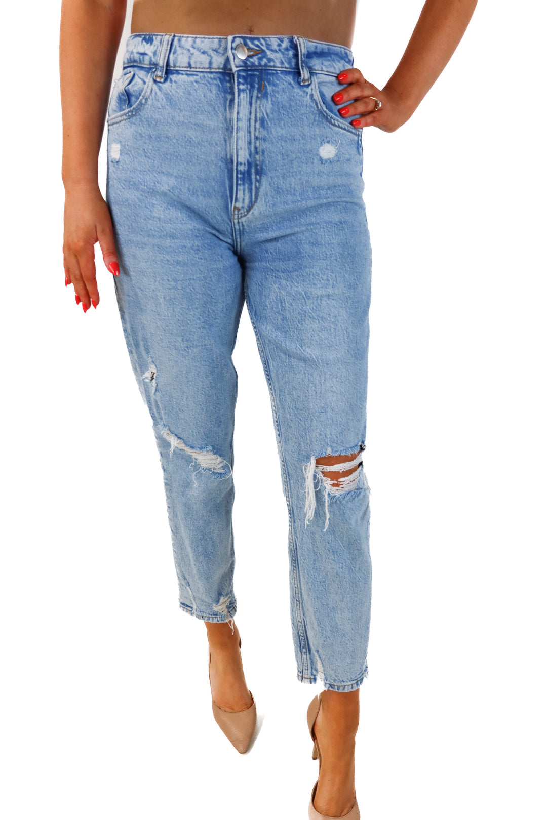 Zara Tapered Jeans (8)