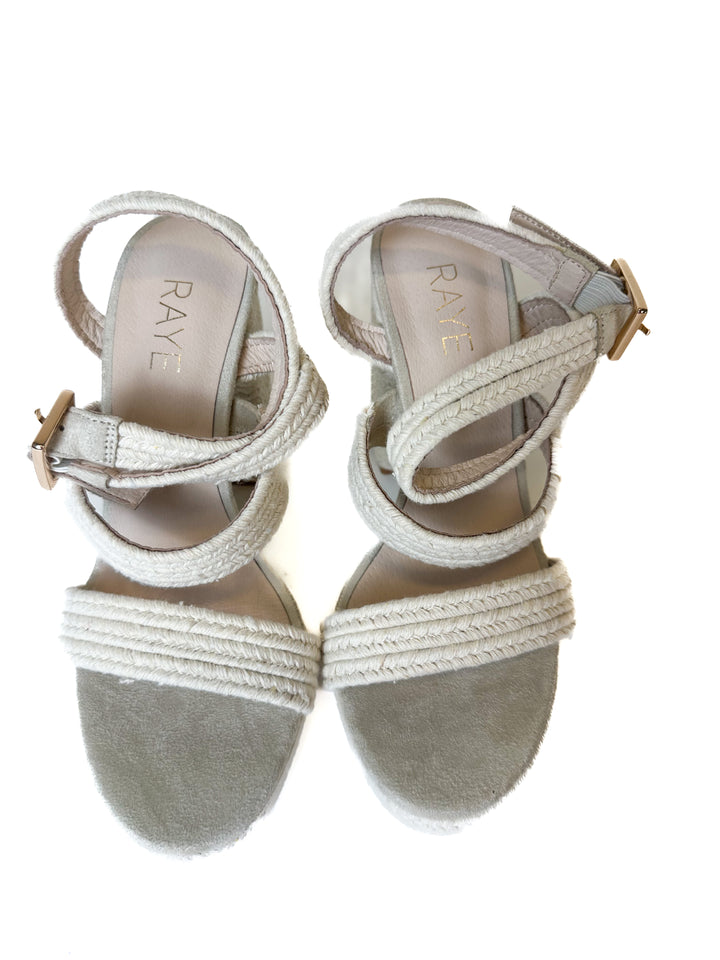 Raye Woven Platform Heels NWOT (7; retail $158)