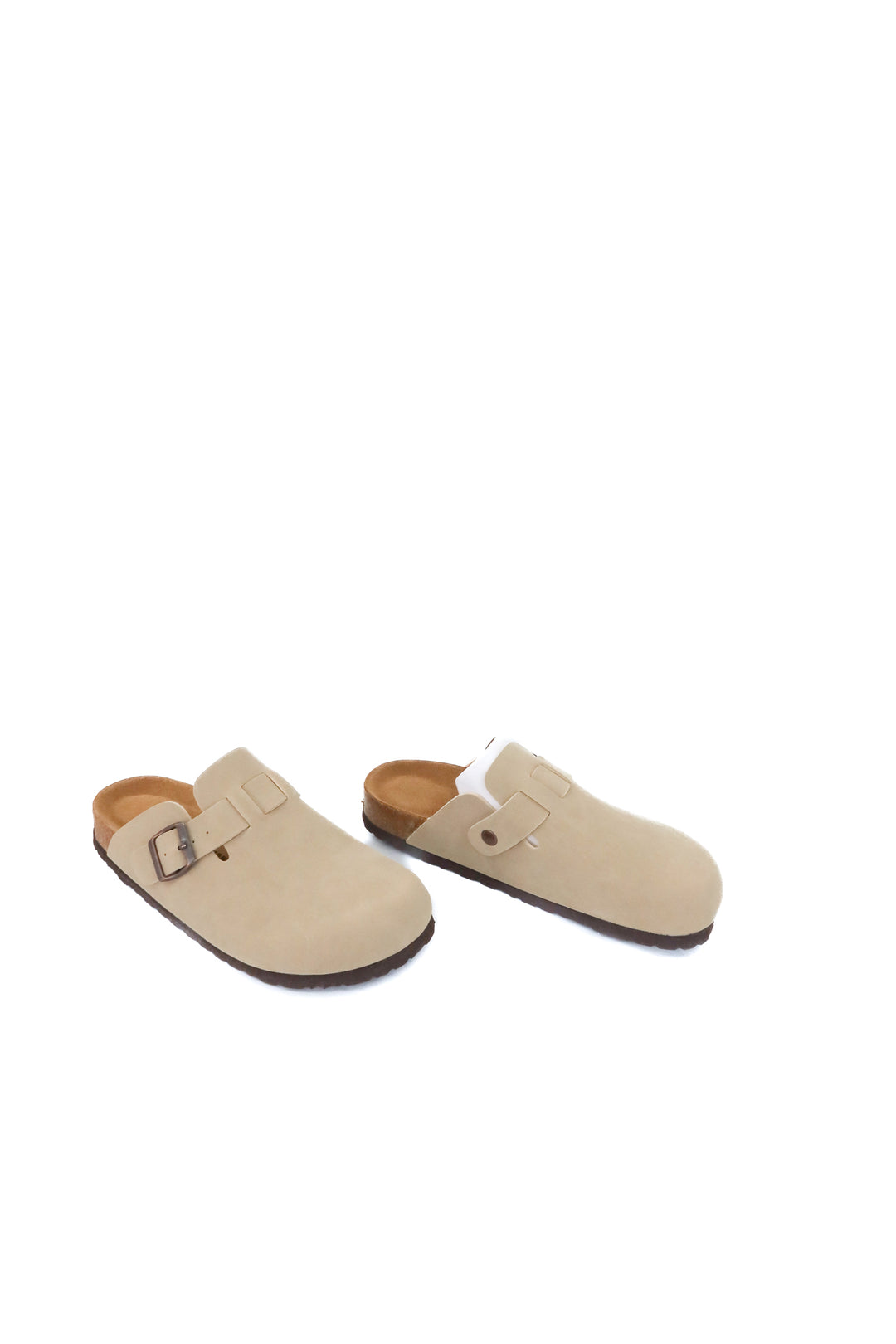 cushionare taupe slip on shoe (9; retail $40)