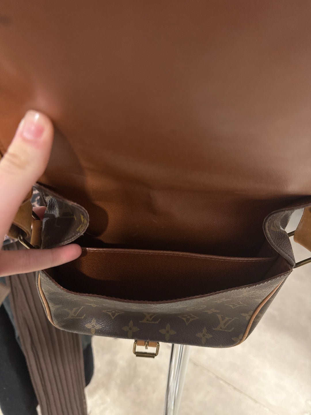 SOLD: Louis Vuitton Cartouchiere Shoulder Bag MM (vintage)
